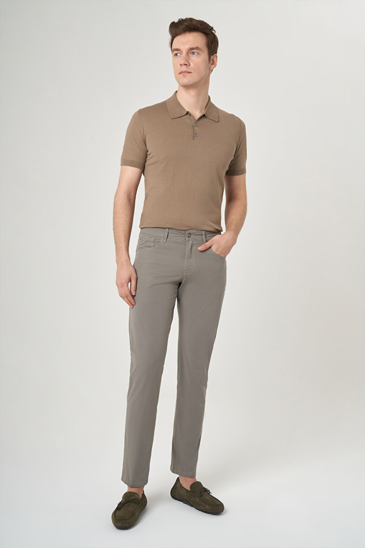 Bisse 5 Cepli Haki Spor Erkek Pantolon PNS23Y23110_D49