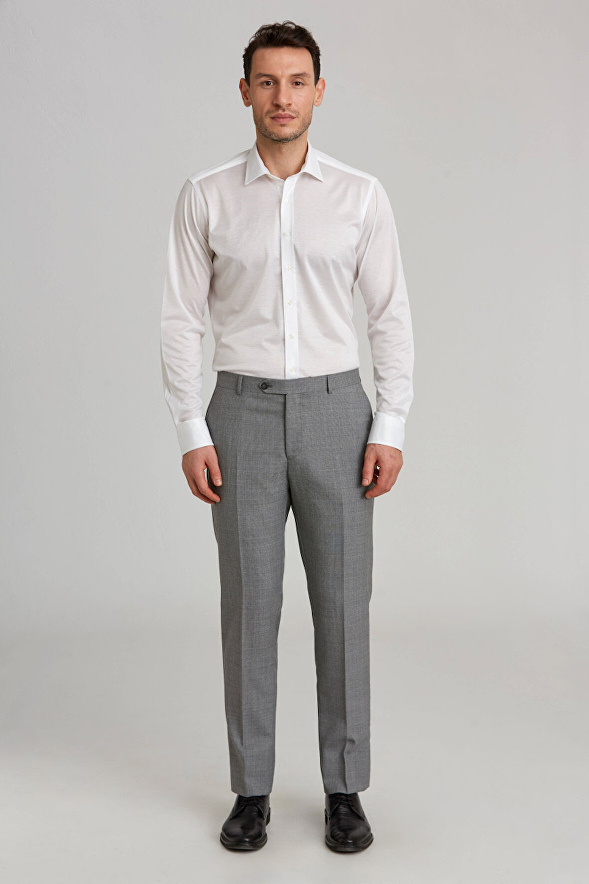 Bisse Regular Fit Gri Klasik Erkek Pantolon PPNK22K22222_D55