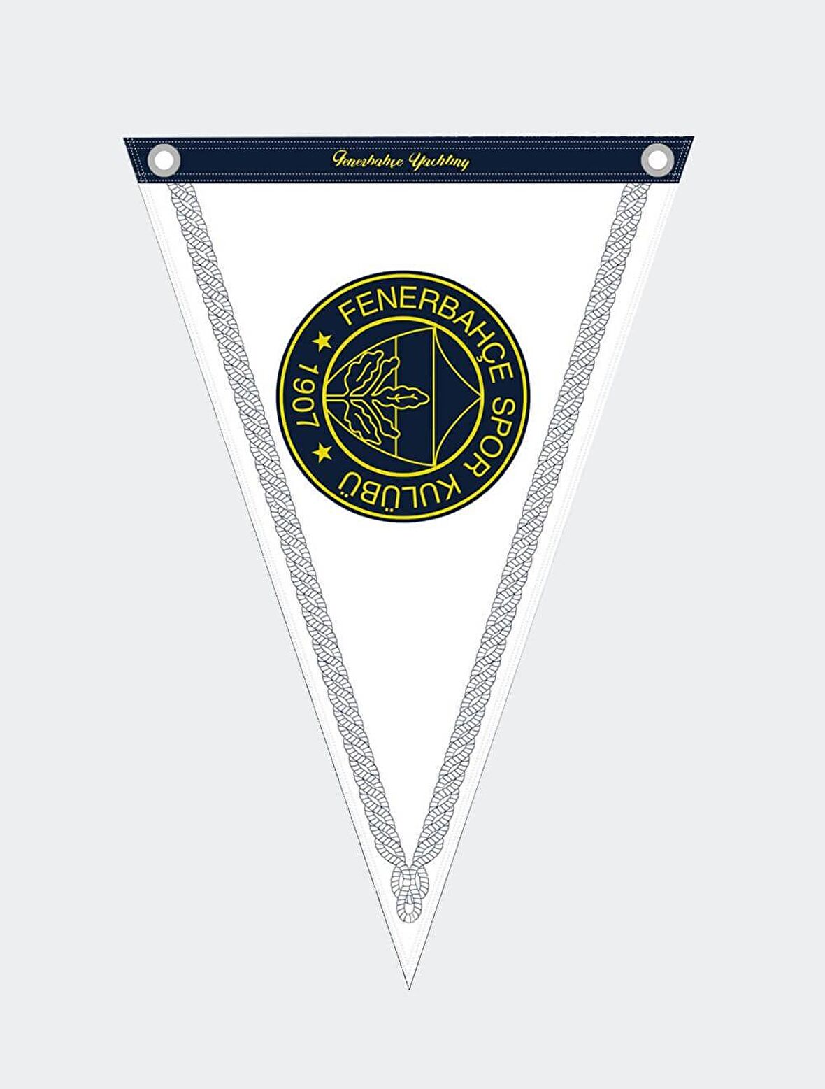 70X105 FENERBAHÇE YACHTING BEYAZ DÜZ 