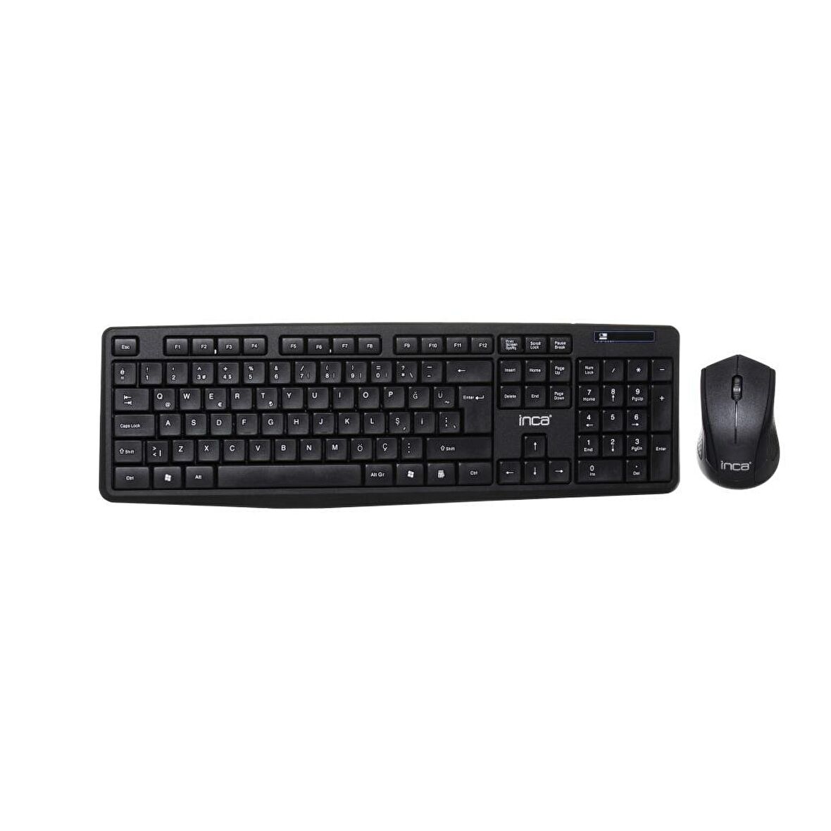 Inca IWS-538 Wireless Slim Dizayn Soft Touch Q Klavye & Mouse Set