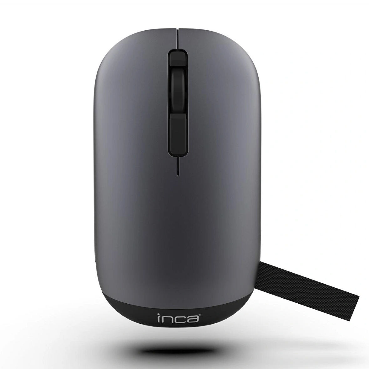 Inca IWM-242G Bluetooth 5.4 + 2.4G Kablosuz Sessiz Optik Mouse | Çift Modlu Bağlantı | 500mAh Şarjlı Batarya | 800-1600 DPI | Manyetik Kapak | Sağ-Sol El Kullanımı | El Tipi Ergonomik Tasarım | LED Göstergeli | Type-C Şarj | Windows, Mac, Android Uyu
