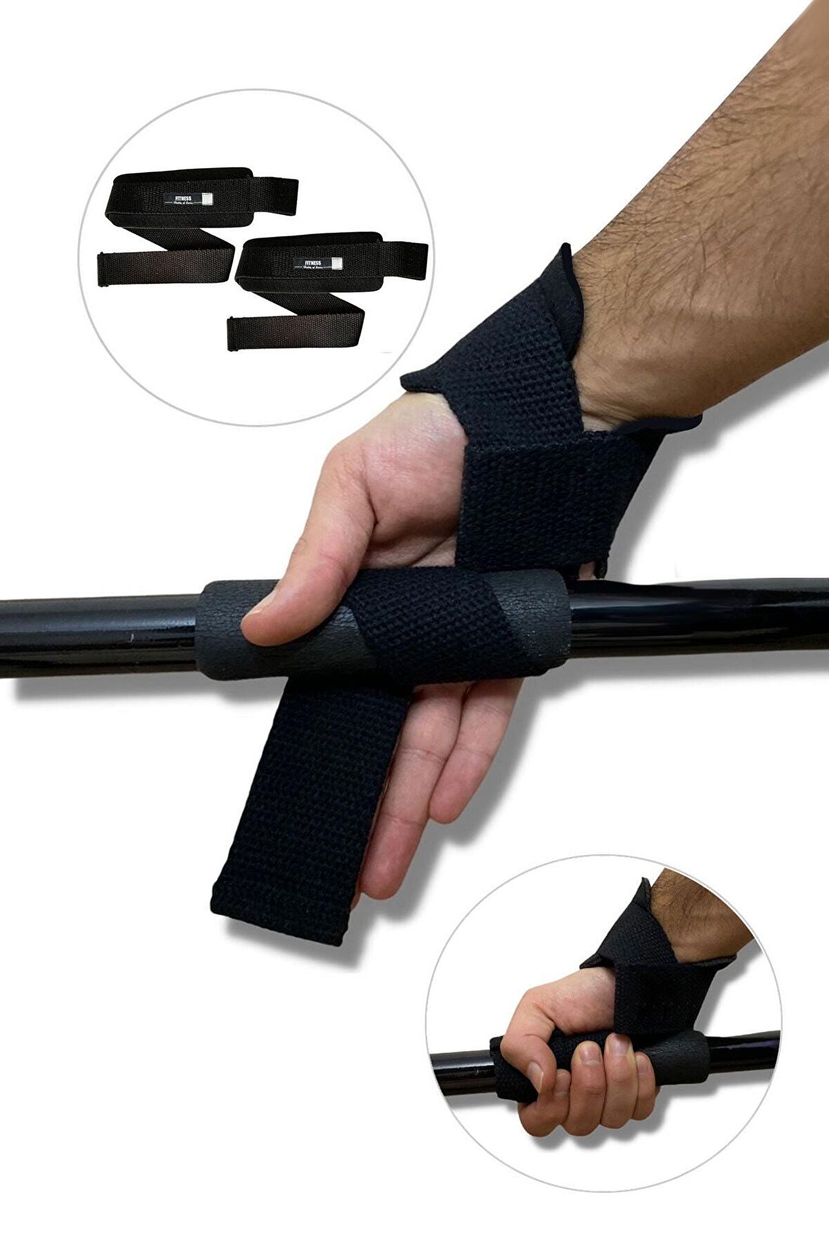 Spor Byfit Eco Pro Lifting Wrist Strap Ağırlık Kaldırma Kayışı