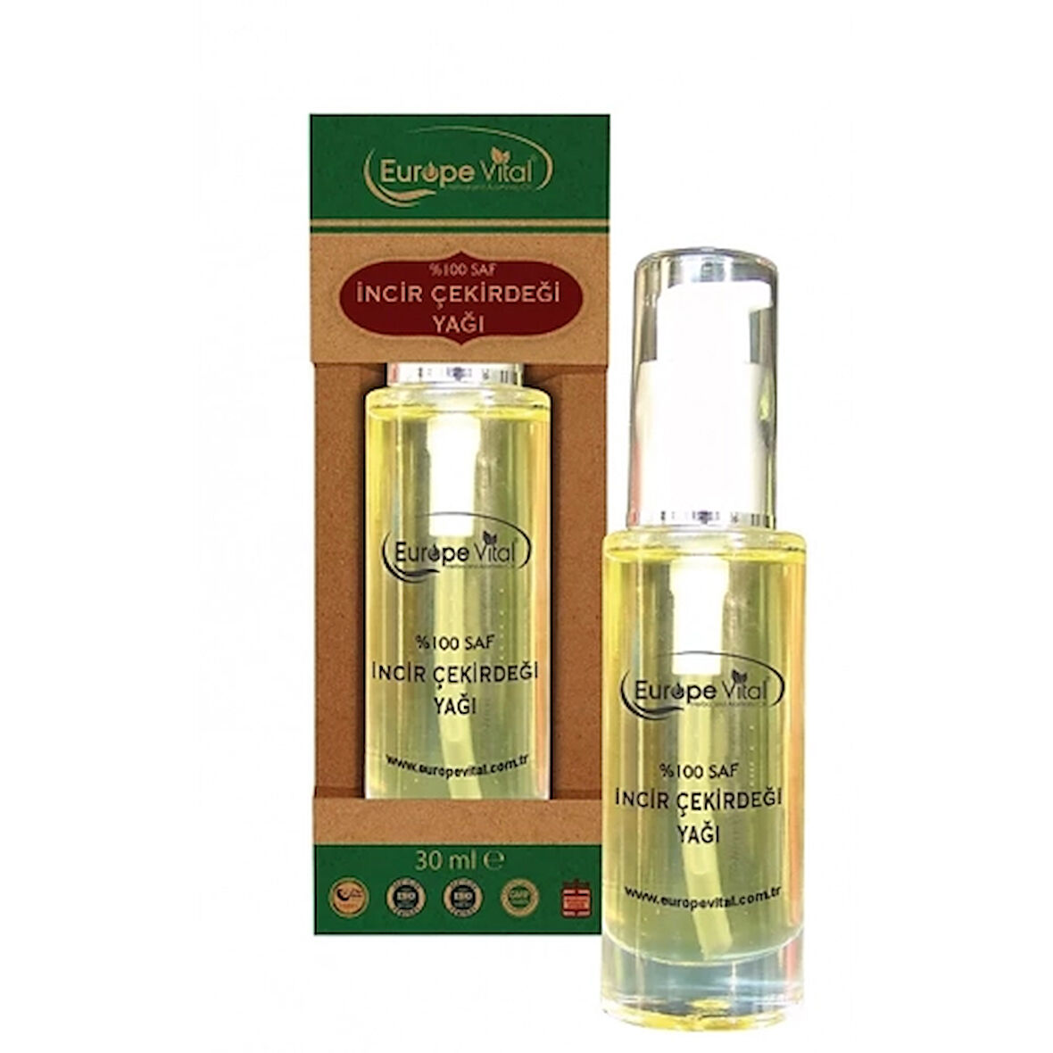 EUROPE ViTAL İNCİR ÇEKİRDEĞİ YAĞI 30 ML