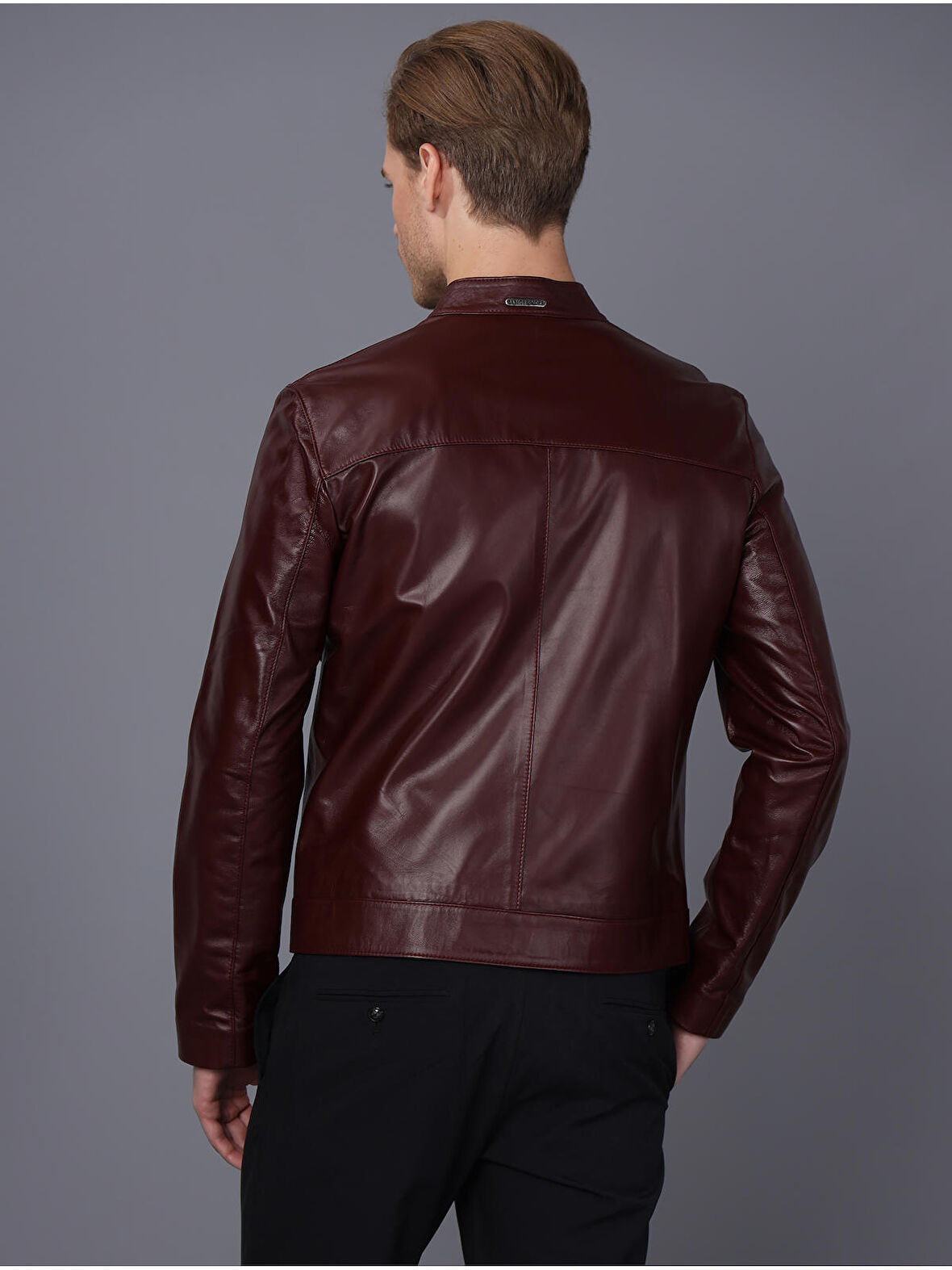 Basics&More Erkek Deri Ceket E1021