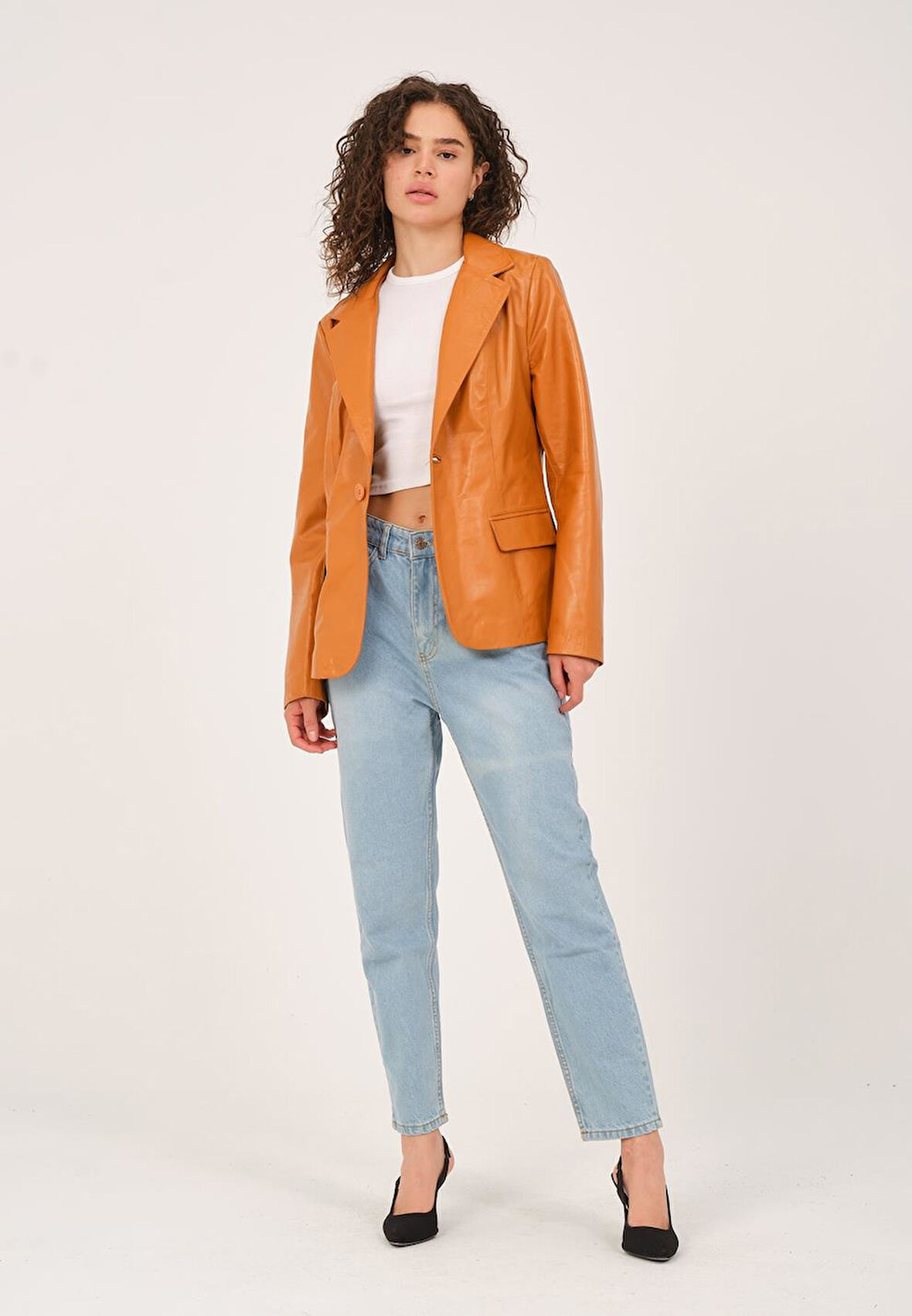 Basics&More Kadın Deri Ceket B2020