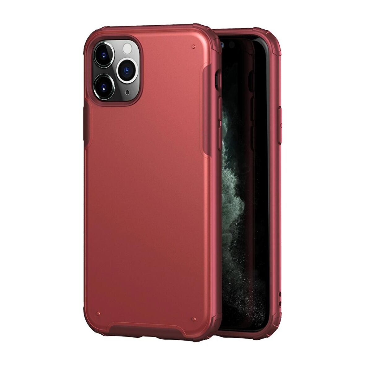 BİKAPAK ELIT MIST IPHONE 11 PRO OPAK KIRMIZI KAPAK