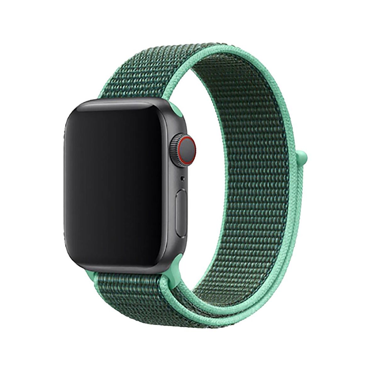 E2M APPLE WATCH 42-44MM KRD-03 HASIR YESIL KORDO