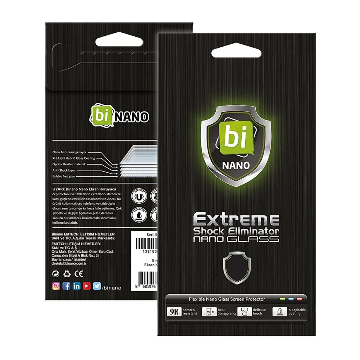 BİNANO GENERAL MOBILE GM 10 NANO EKRAN KORUYUCU