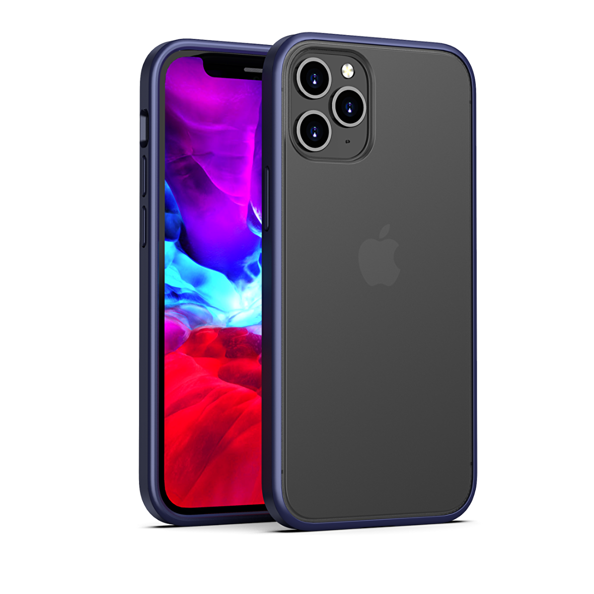 BİKAPAK ELIT ENIGMA IPHONE 12/12 PRO FULL MAVİ KAP