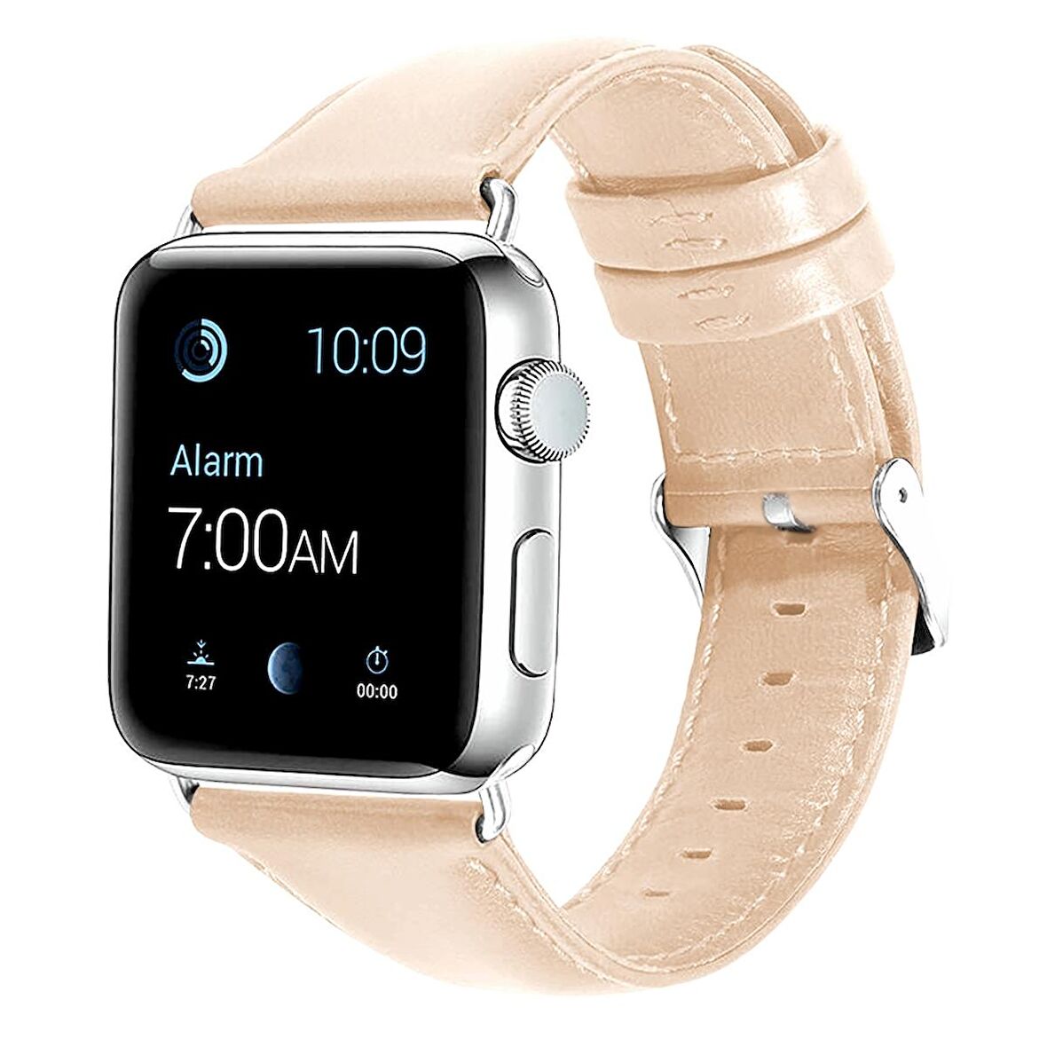 E2M Apple Watch Uyumlu 42-44MM KRD-10 DERI KUM PEMPE KORD 