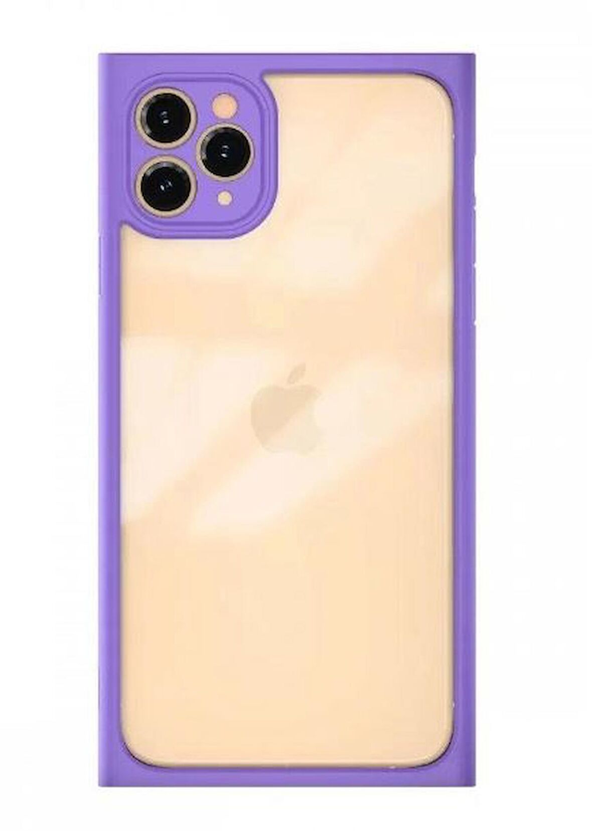 BİKAPAK ELIT CUBE IPHONE 12 PRO LİLA KAPAK