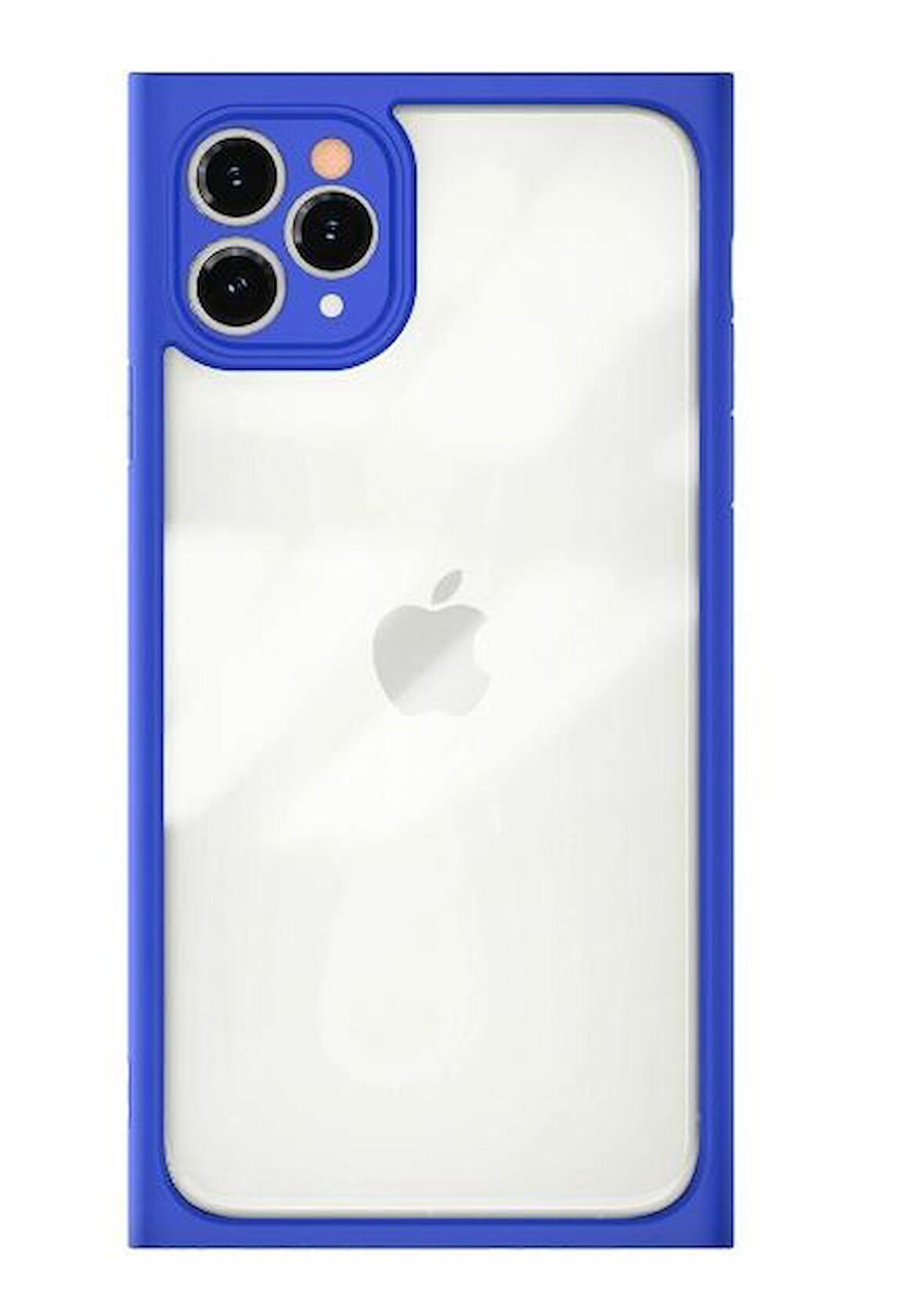 BİKAPAK ELIT CUBE IPHONE 12 PRO MAX MAVİ KAPAK
