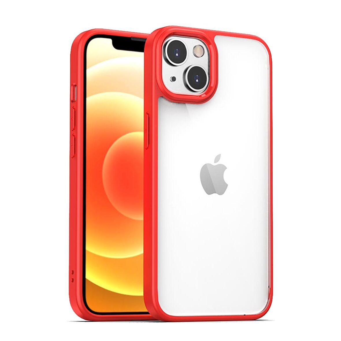 BİKAPAK ELIT SHINE IPHONE 13 KIRMIZI KAPAK
