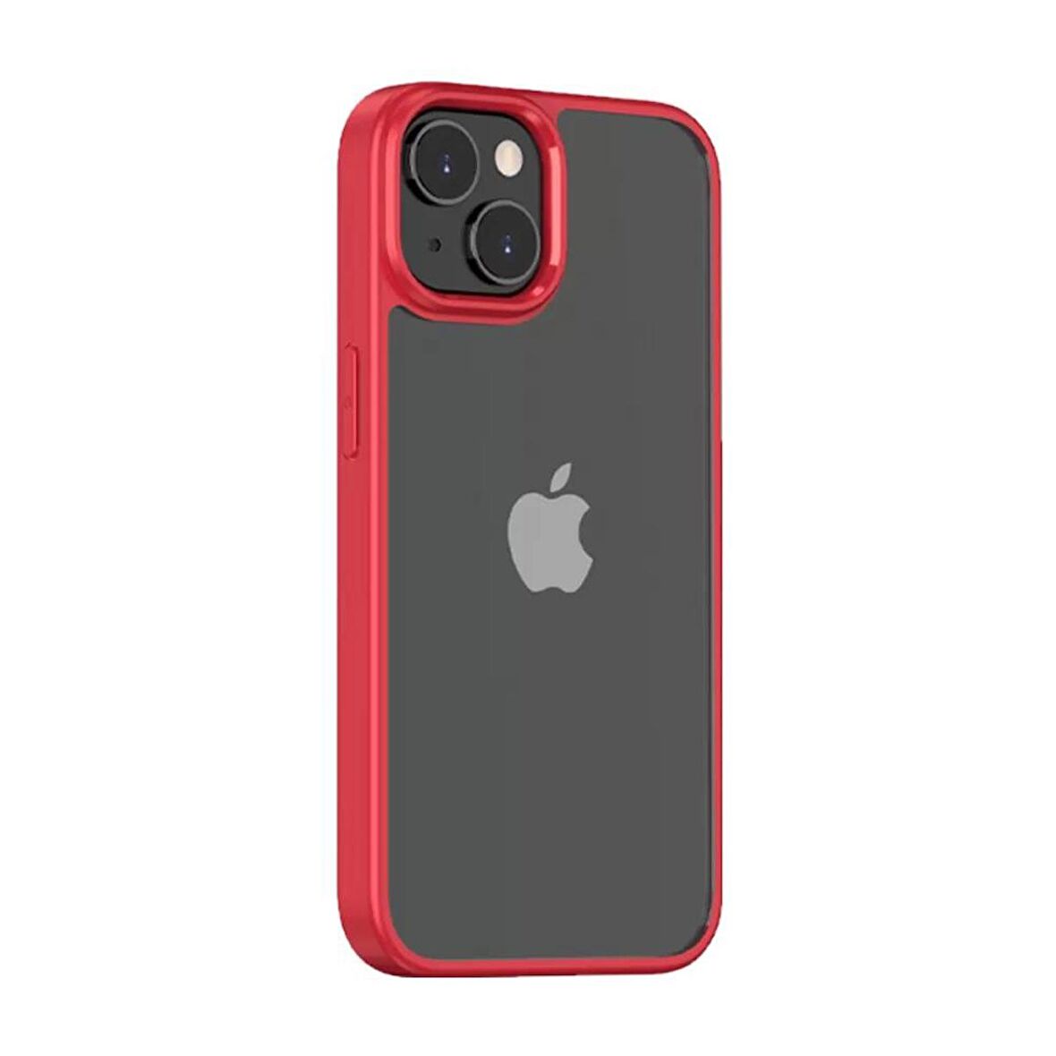 BİKAPAK ELIT CRYSTAL IPHONE 14 KIRMIZI KAPAK