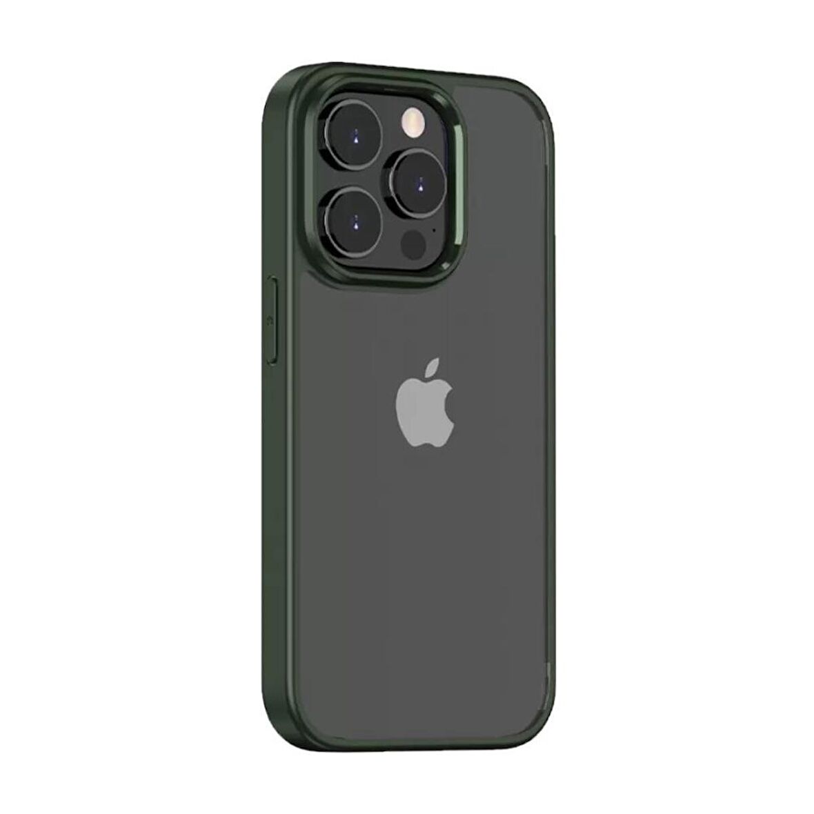 BİKAPAK ELIT CRYSTAL IPHONE 14 PRO YEŞİL KAPAK