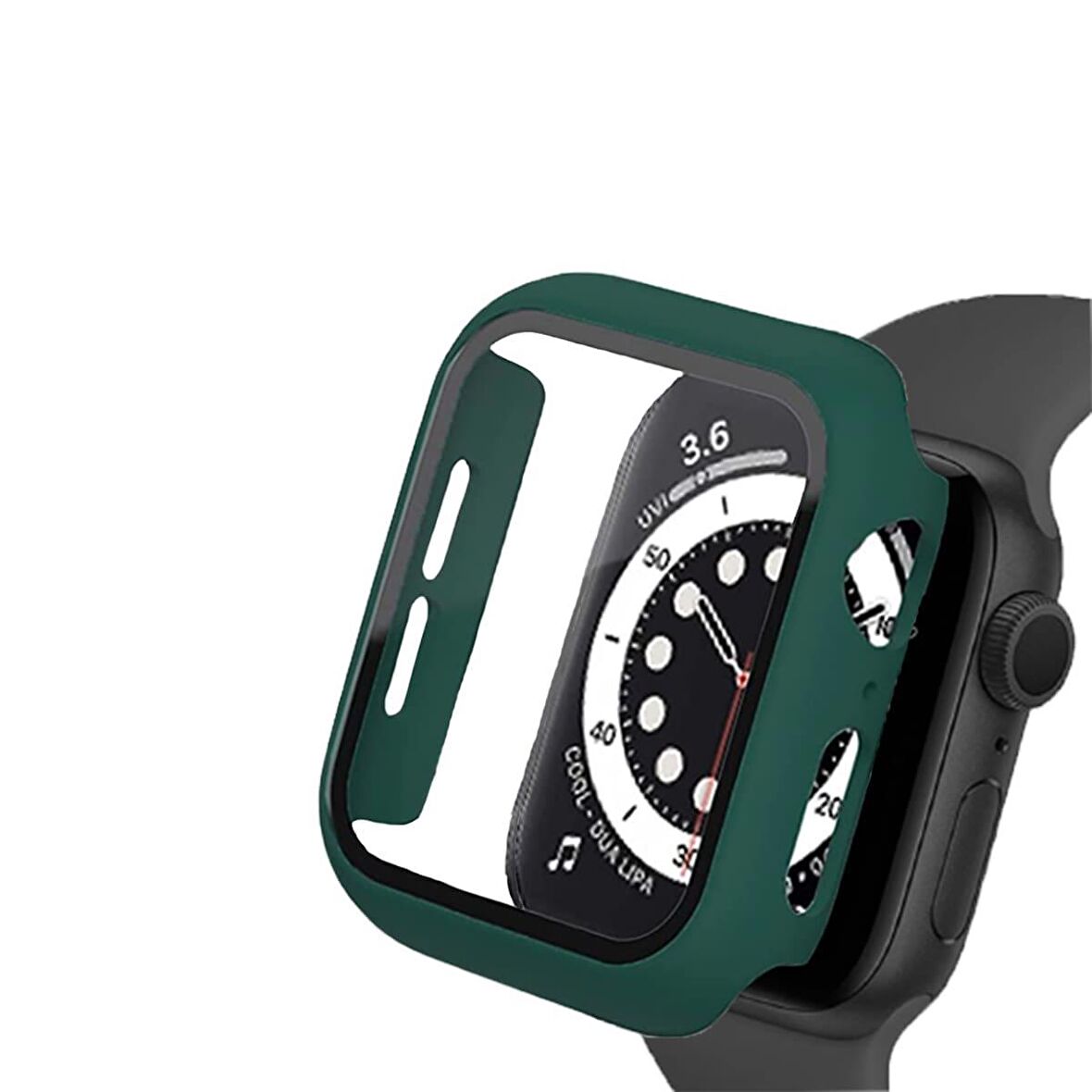 BİNANO Apple Watch Uyumlu 40MM SENSE KASA VE EKRAN KORUYUCU YEŞİL 