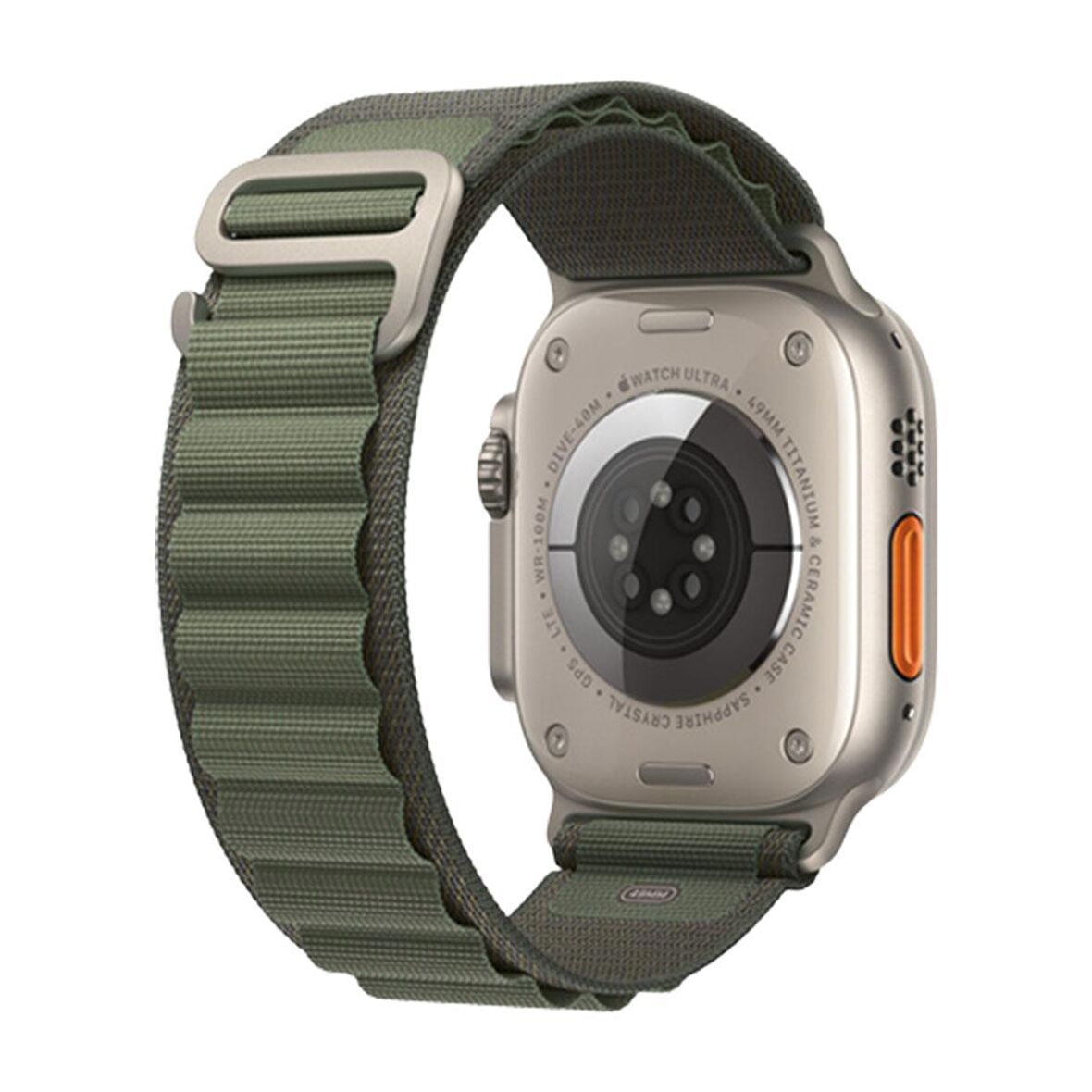 E2M Apple Watch Uyumlu 42-44-45-49MM KRD-26 ALPINE YEŞİL 