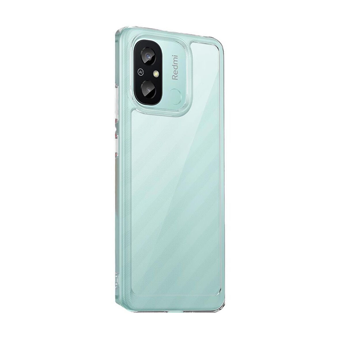 BİKAPAK ECO SİLİKON XIAOMI REDMI 12C ŞEFFAF KAPAK