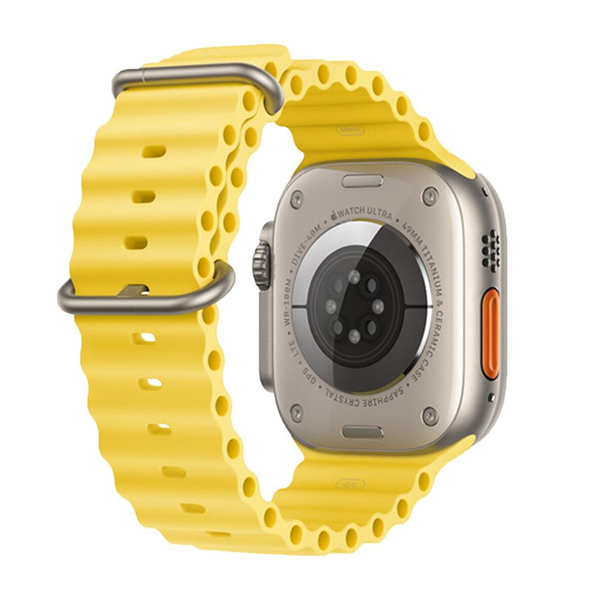 E2M Apple Watch Uyumlu 42-44-45-49MM KRD-28 OCEAN SARI KO 