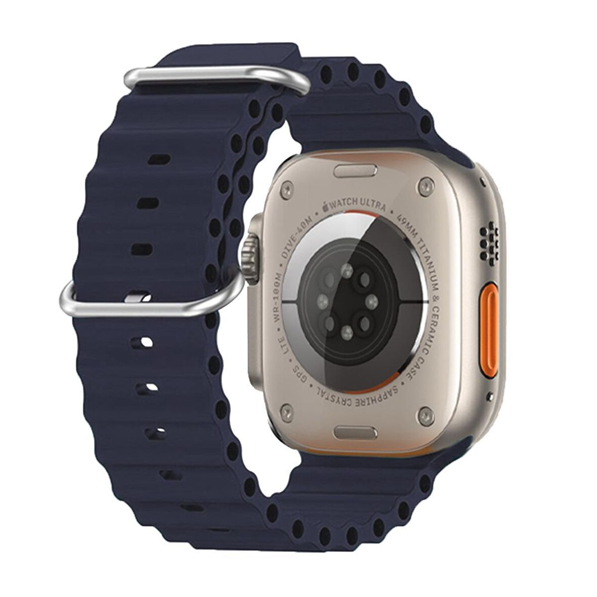 E2M Apple Watch Uyumlu 42-44-45-49MM KRD-28 OCEAN KOYU MA 