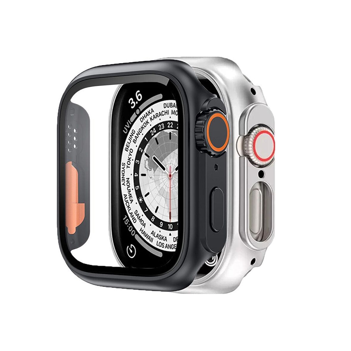 BİNANO Apple Watch Uyumlu 40MM ULTRA DÖNÜŞTÜRÜCÜ SİYAH KA 