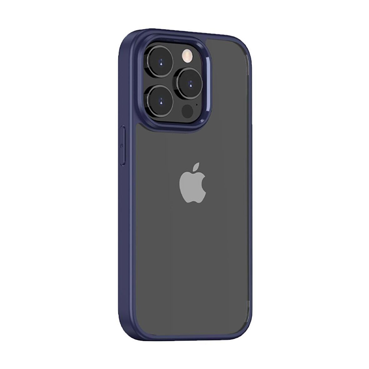 BİKAPAK ELIT CRYSTAL IPHONE 15 PRO MAX MAVİ KAPAK