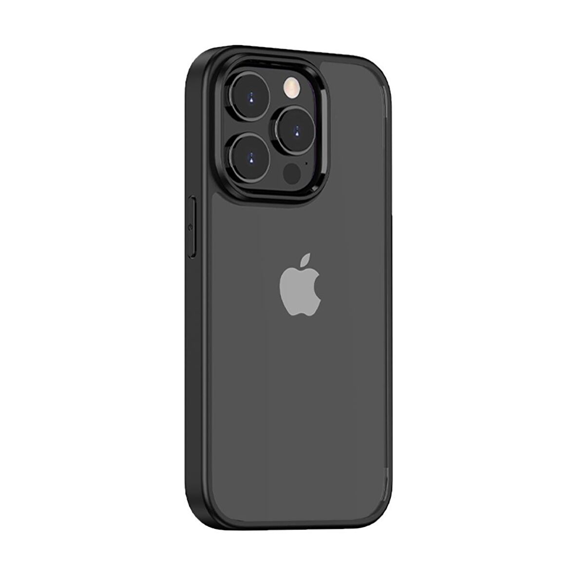 BİKAPAK ELIT CRYSTAL IPHONE 15 PRO MAX SİYAH KAPAK