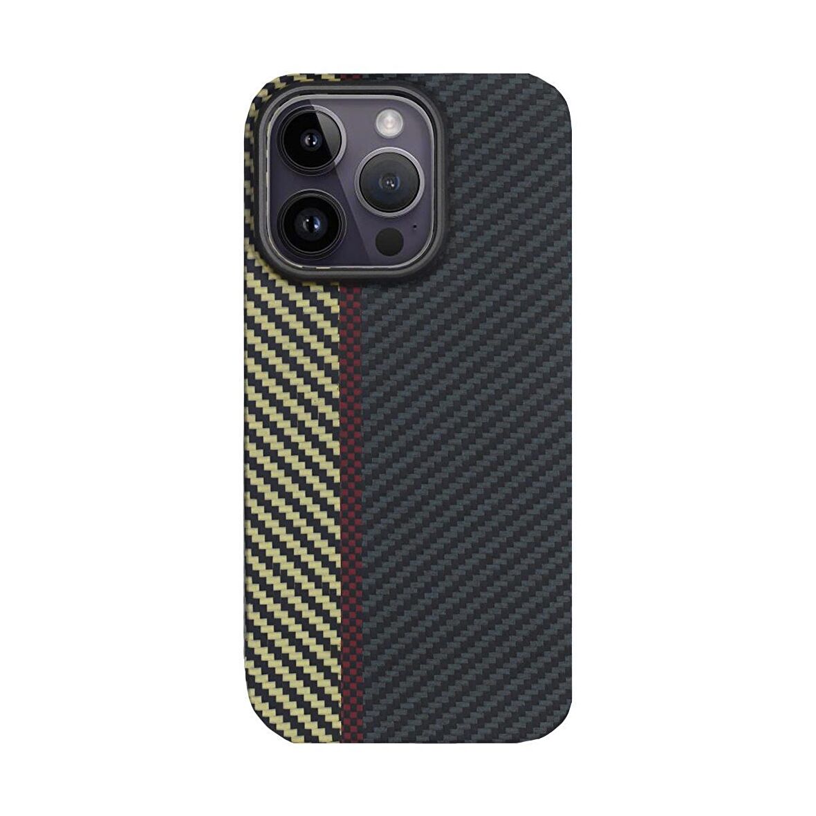 BİKAPAK MAGCARBON IPHONE 15 PRO SİYAH KAPAK