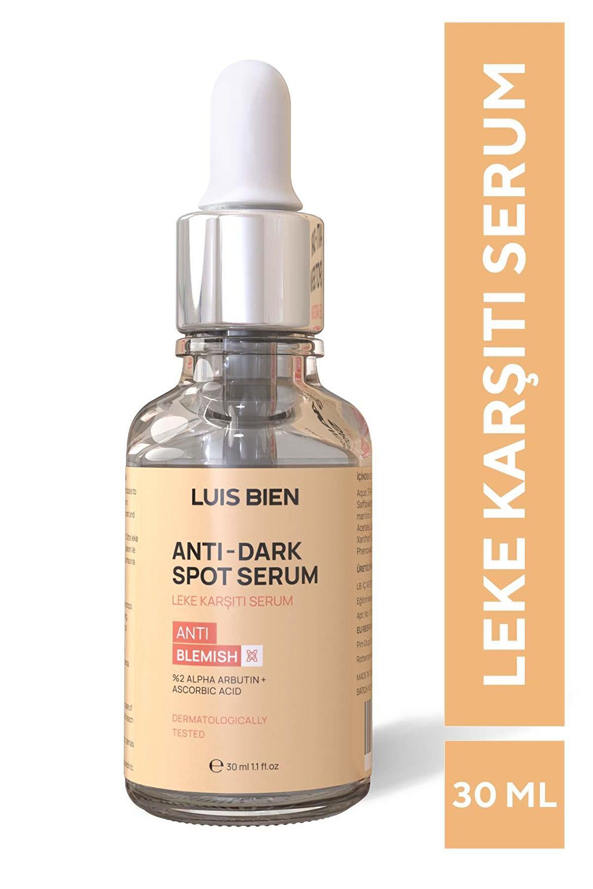 Luis Bien Leke Karşıtı Cilt Tonu Eşitleyici Cilt Bakım Serumu Hyaluronic Acid + Arbutin %2  30 Ml   