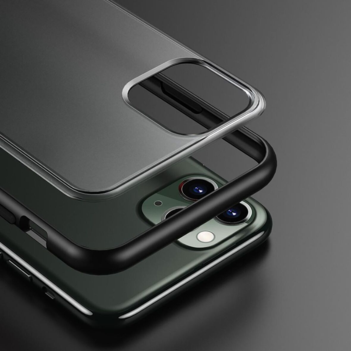 BİKAPAK ELIT ENIGMA IPHONE 11 PRO MOR KAPAK