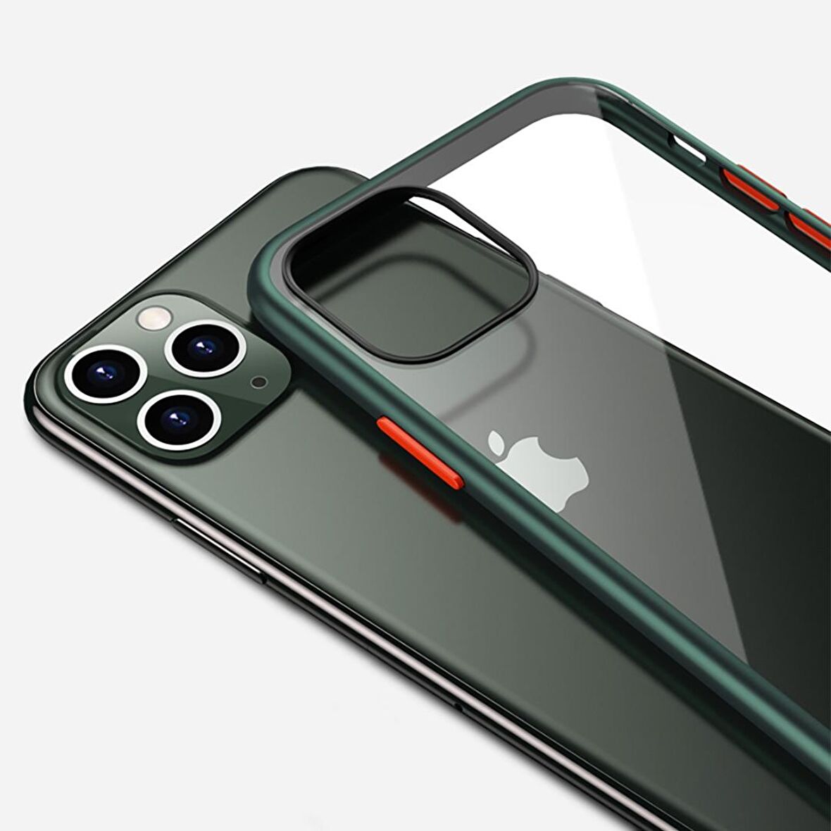 BİKAPAK ELIT SHINE IPHONE 11 PRO KIRMIZI KAPAK