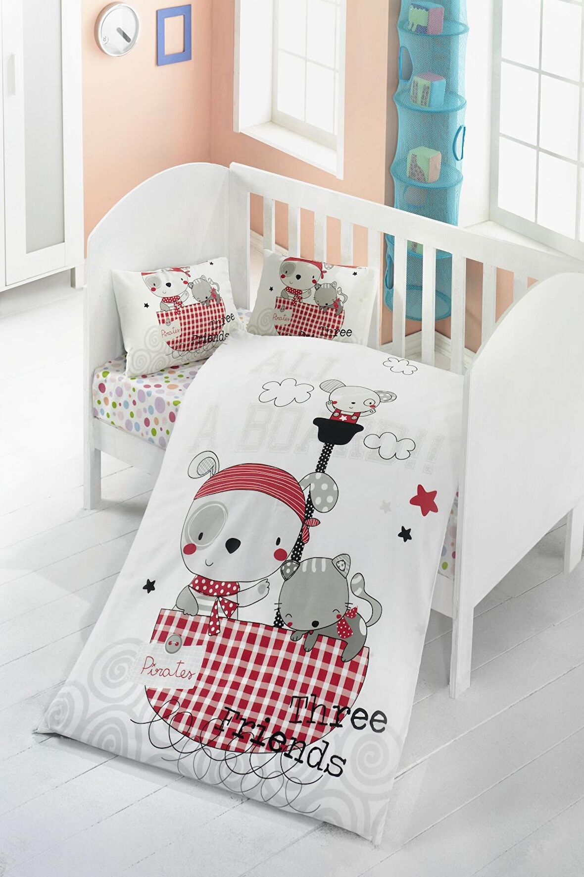 Komfort Home Bebek Uyku Seti %100 Pamuk (Yorgan ve +2 Yastıklı)