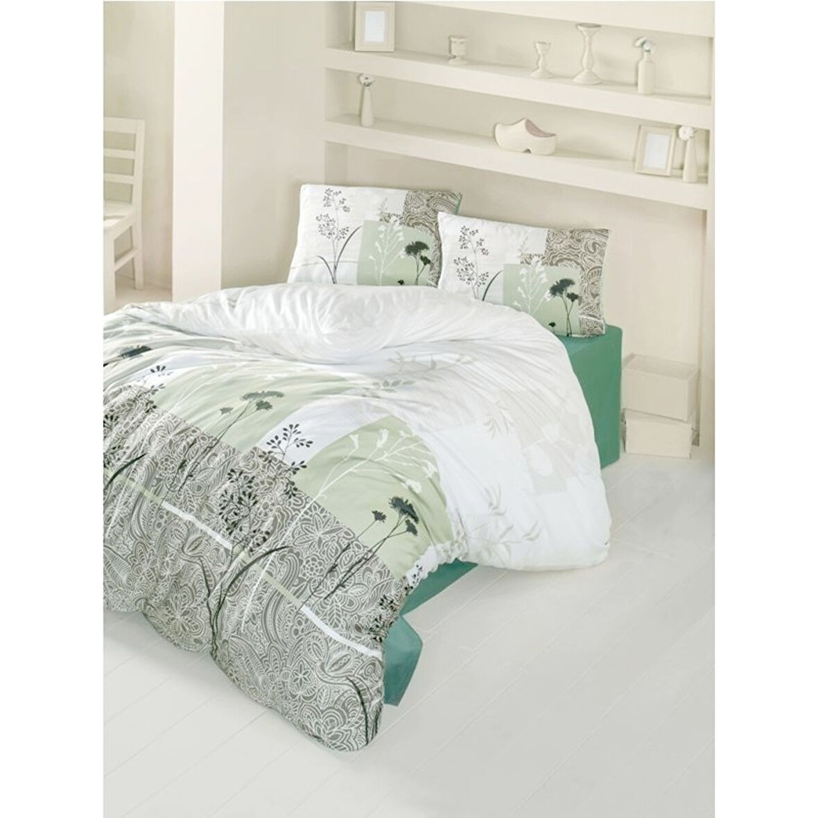 Komfort Home Tek Kişilik Ranforce Nevresim Takımı (Erva Bej)