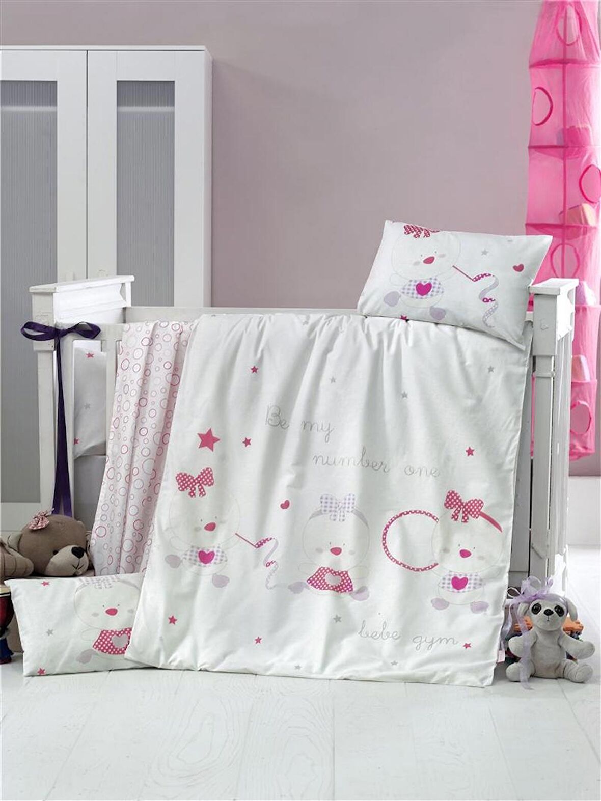 Komfort Home Bebek Uyku Seti %100 Pamuk (Yorgan ve +2 Yastıklı)