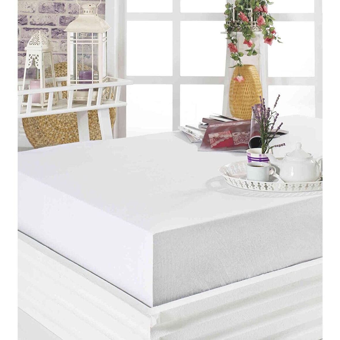 Komfort Home King Size Penye Lastikli Çarşaf 180x200 CM