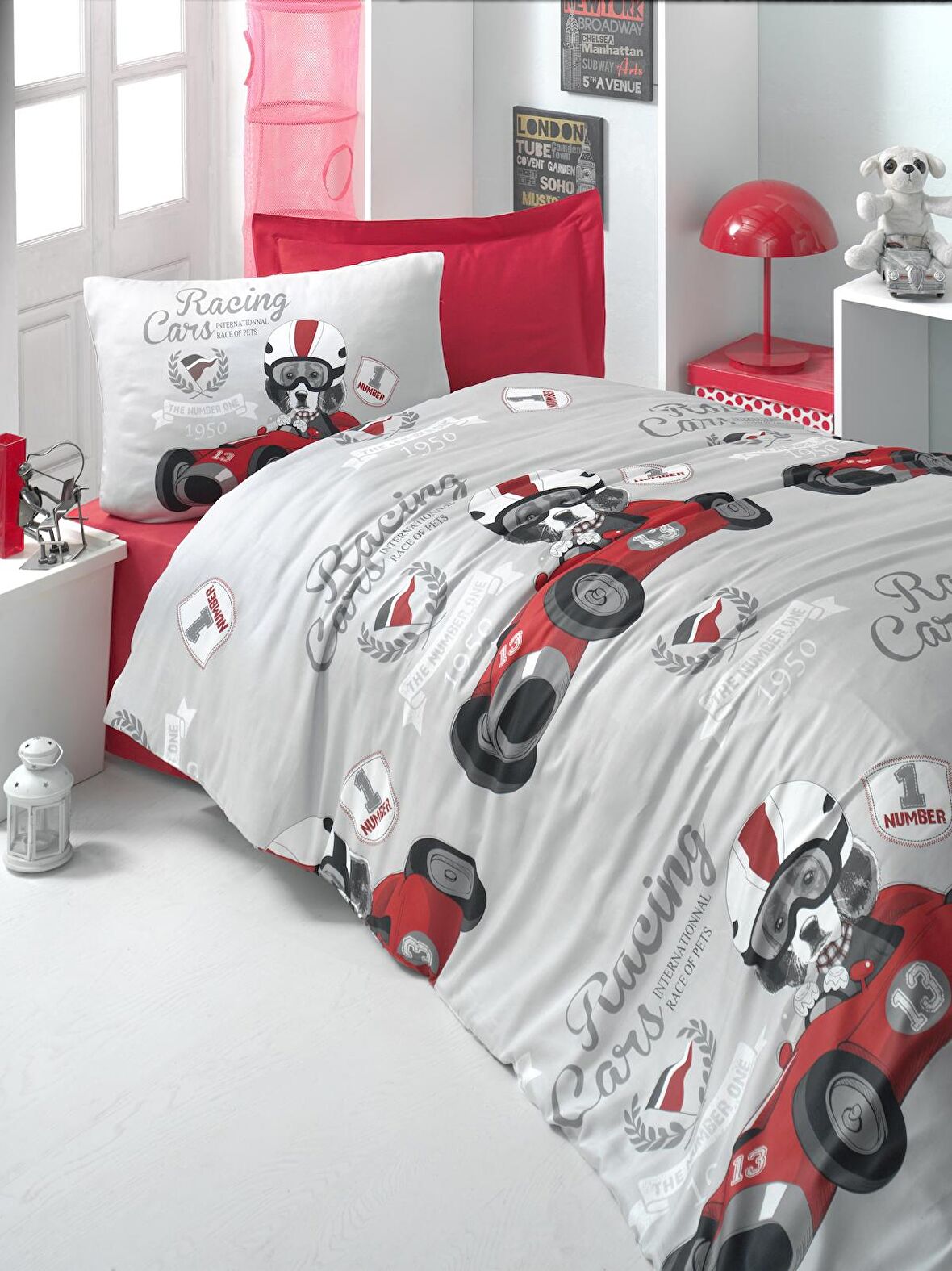 Komfort Home Genç Ranforce Nevresim Takımı (Racing Cars)