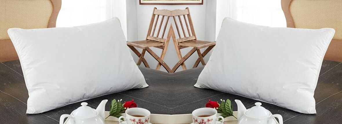 Komfort Home Kaz Tüyü Yastık 50x70 CM %15 Gıdık / 2 Adet