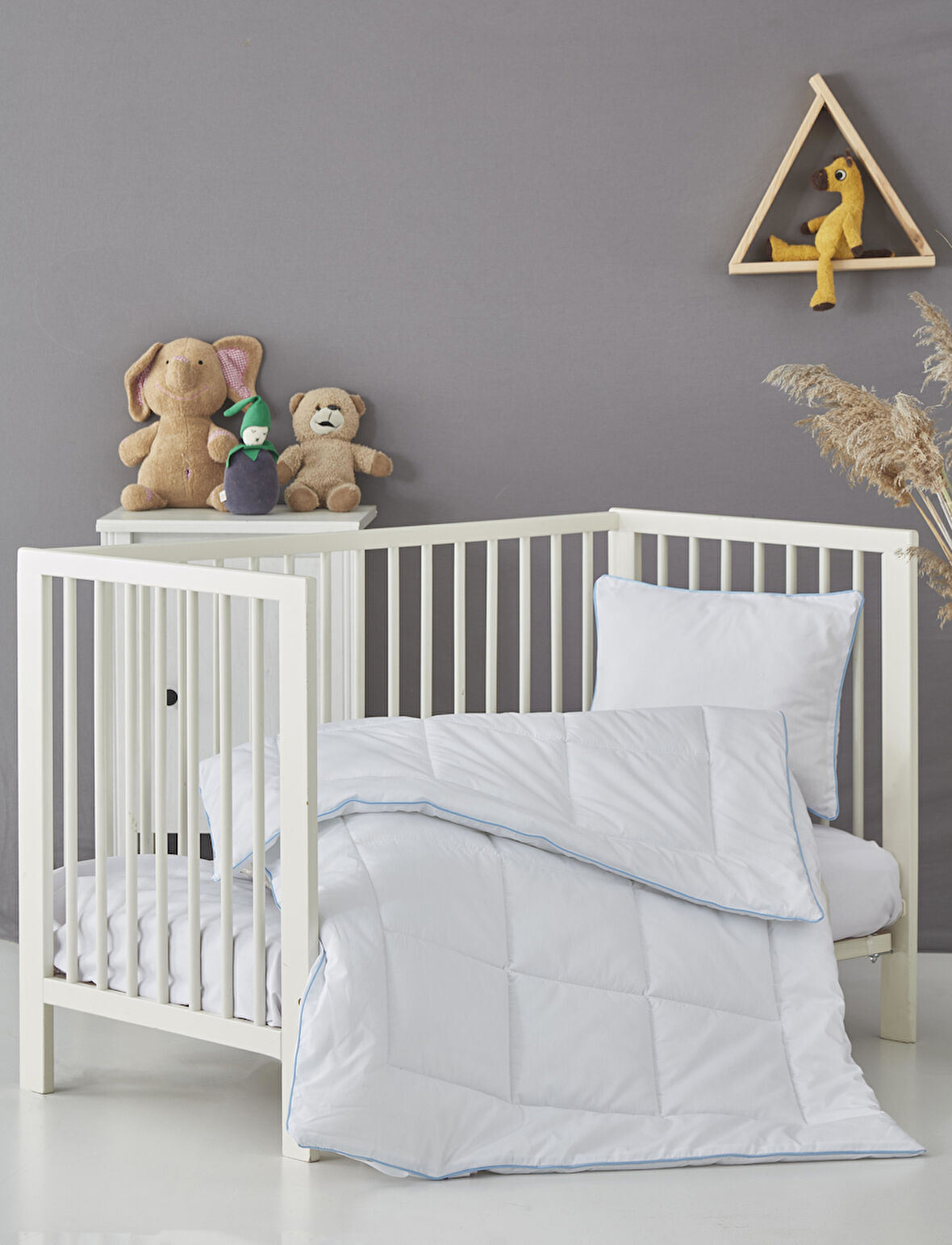 Komfort Home Pamuklu Bebek Yorganı + Yastık