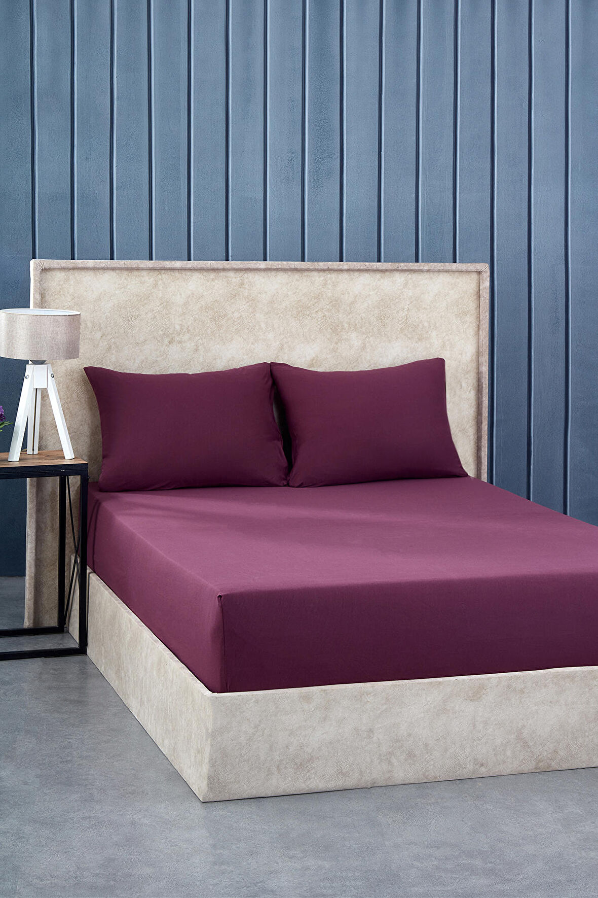 Komfort Home Çift Kişilik Penye Lastikli Çarşaf Seti 150x200 CM