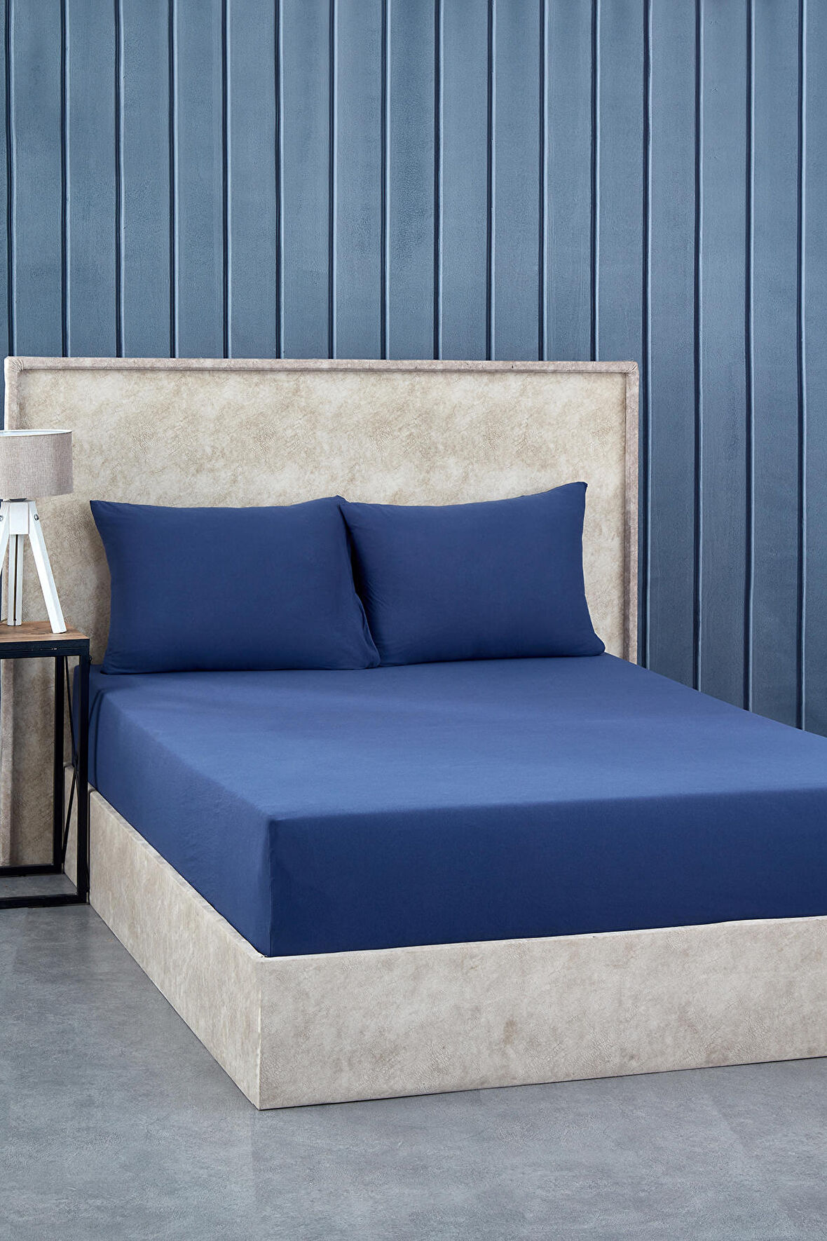 Komfort Home Battal Boy Penye Lastikli Çarşaf Seti 180x200 CM