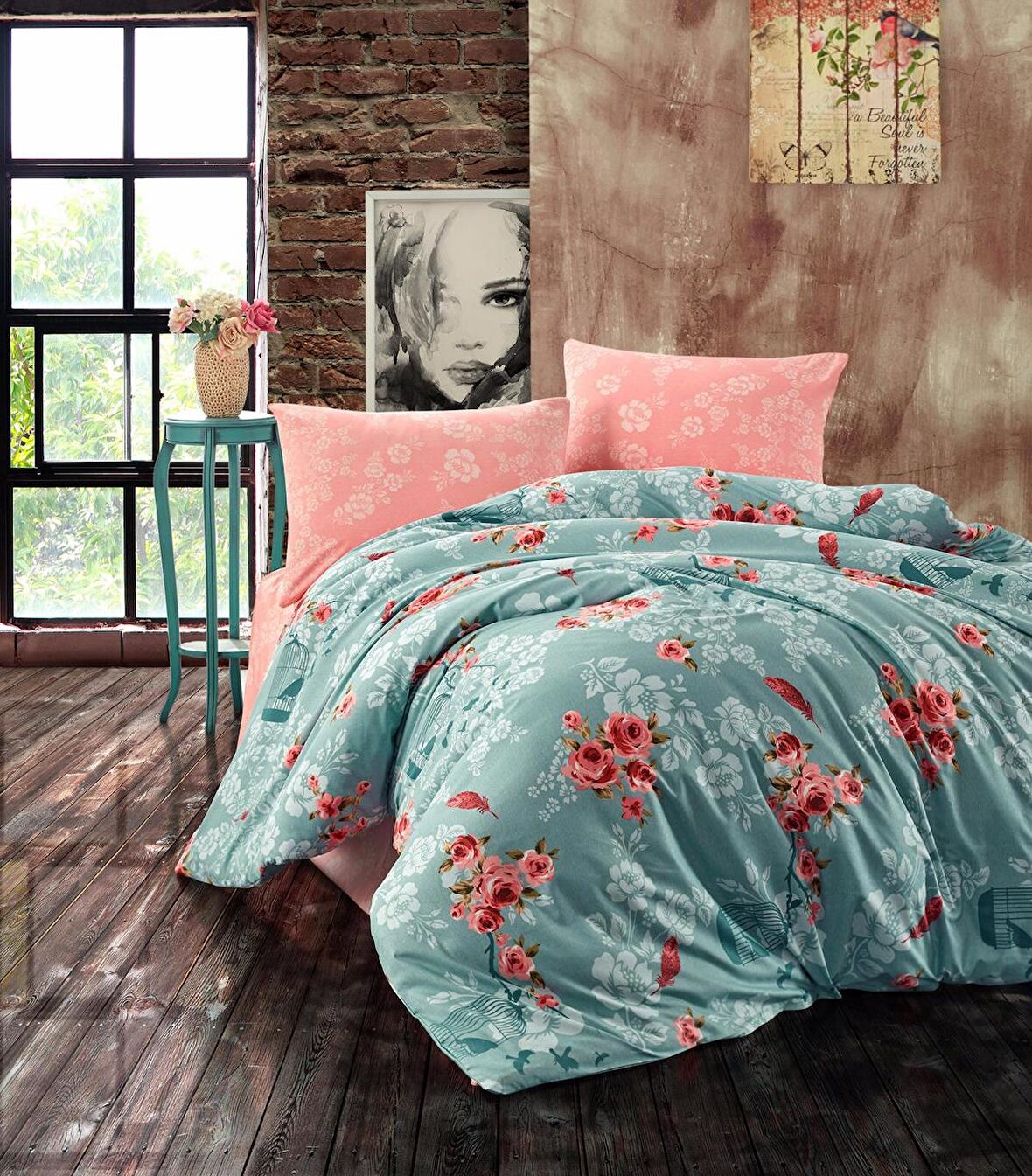 Komfort Home Tek Kişilik Ranforce Nevresim Takımı (Bienline)