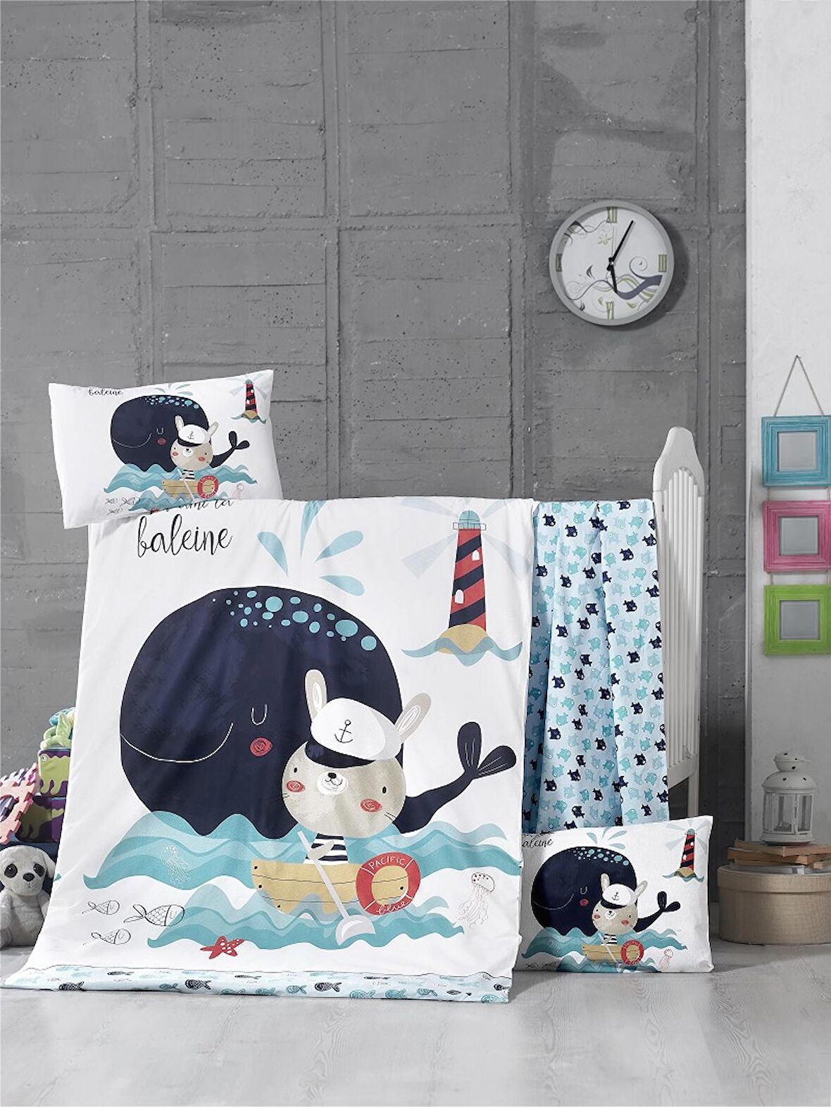 Komfort Home Bebek Uyku Seti %100 Pamuk / Fisher