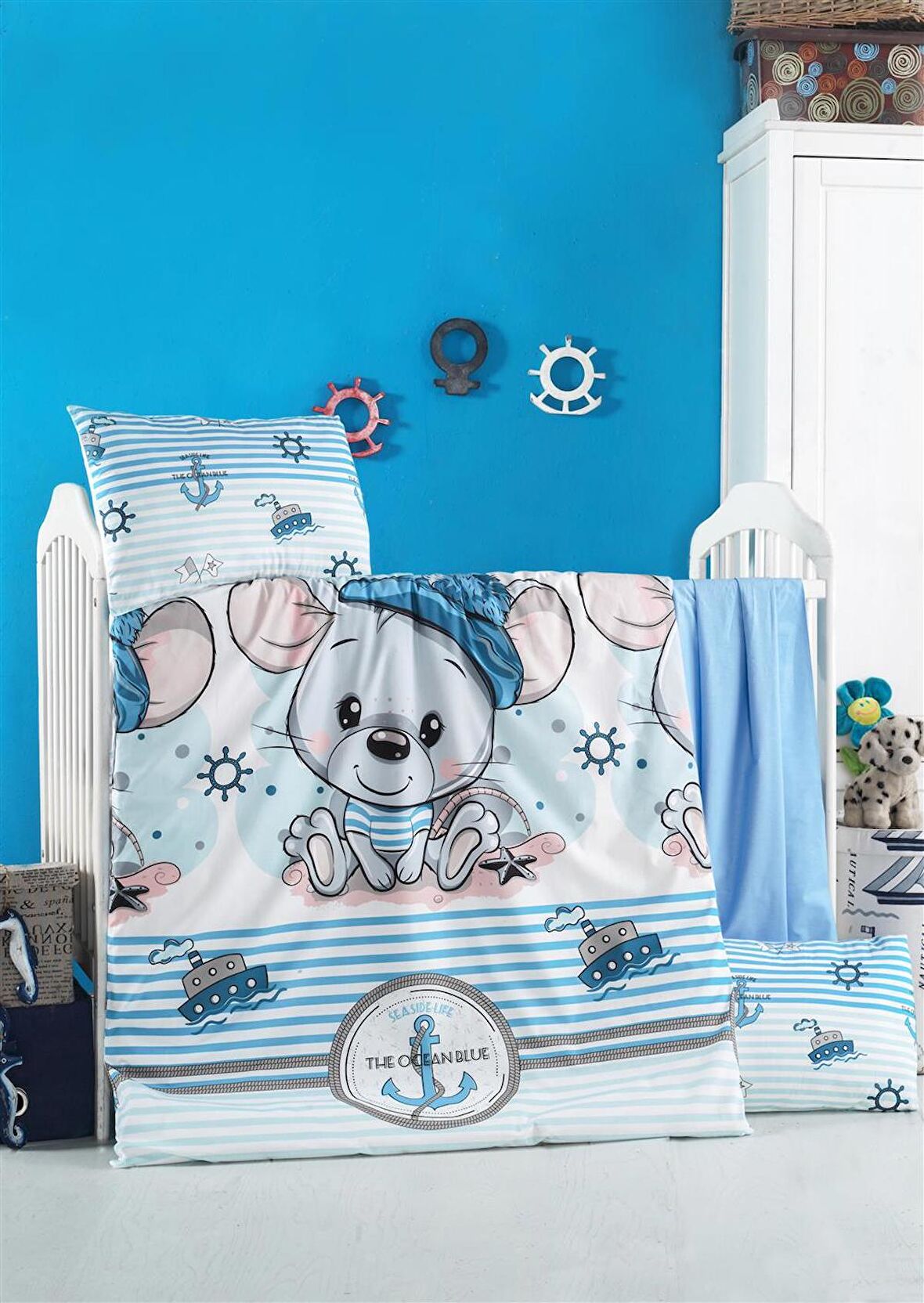 Komfort Home Bebek Uyku Seti %100 Pamuk / Micky