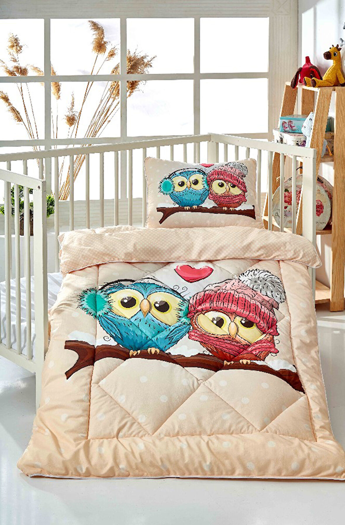 Komfort Home Dijital Baskılı Thermal Kumaş Bebek Yorgan Seti / B8