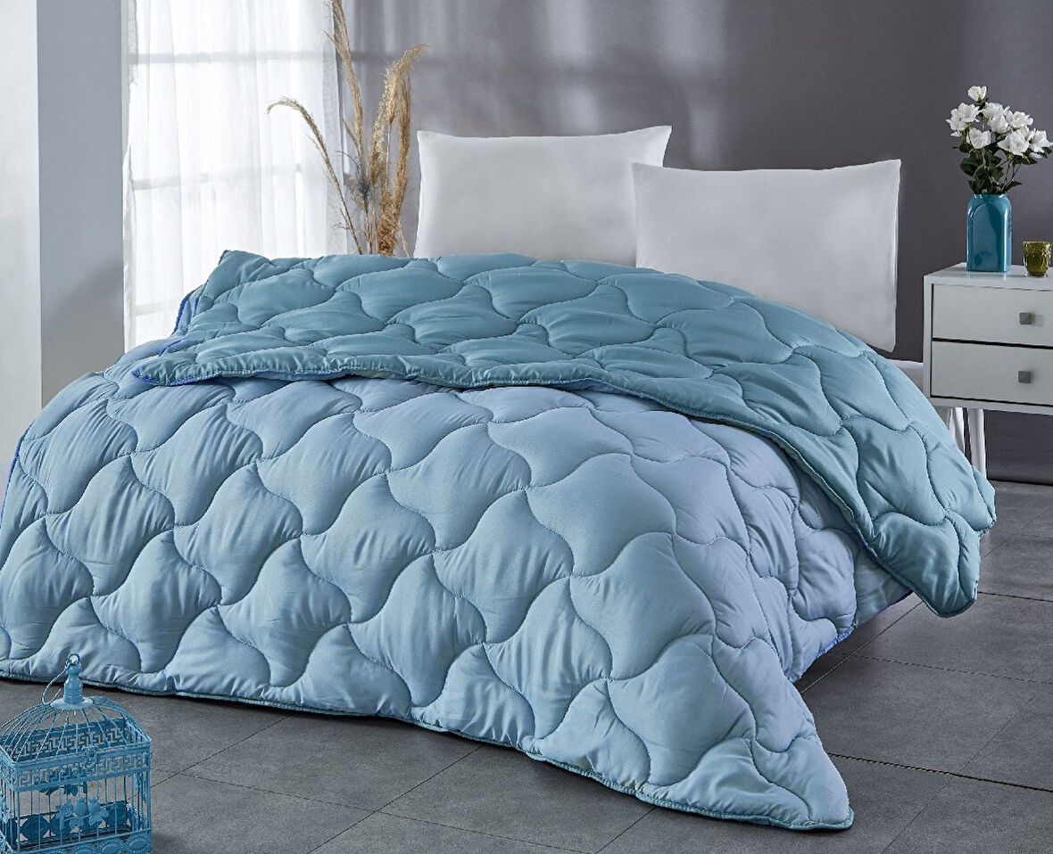 Komfort Home Renkli Çift Kişilik Microfiber Yorgan 195x215 CM