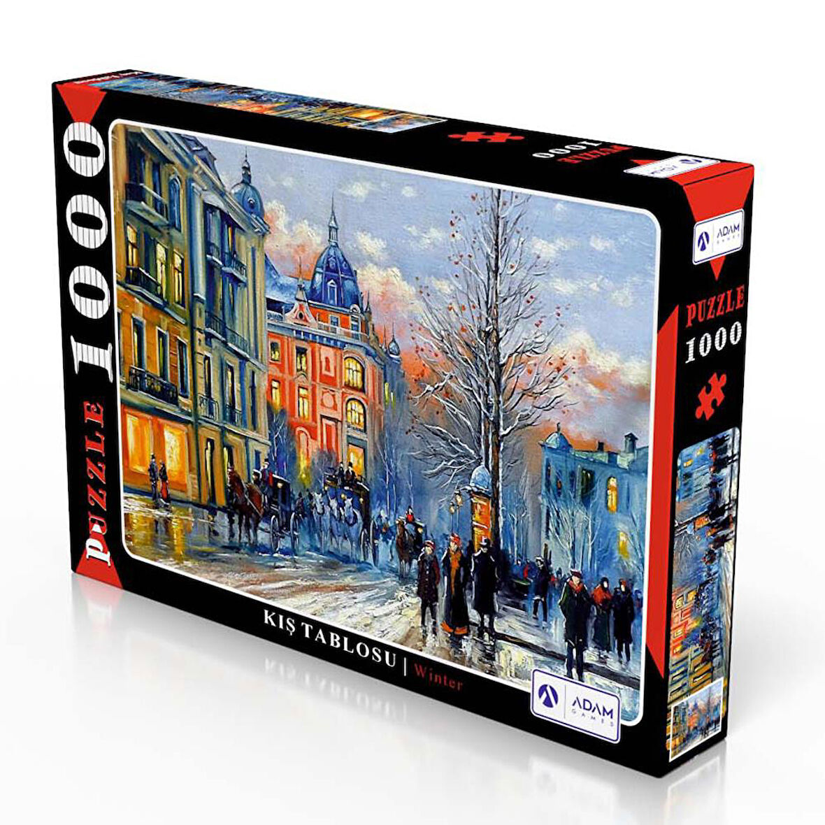 Kış Tablosu 1000 Parça Puzzle 