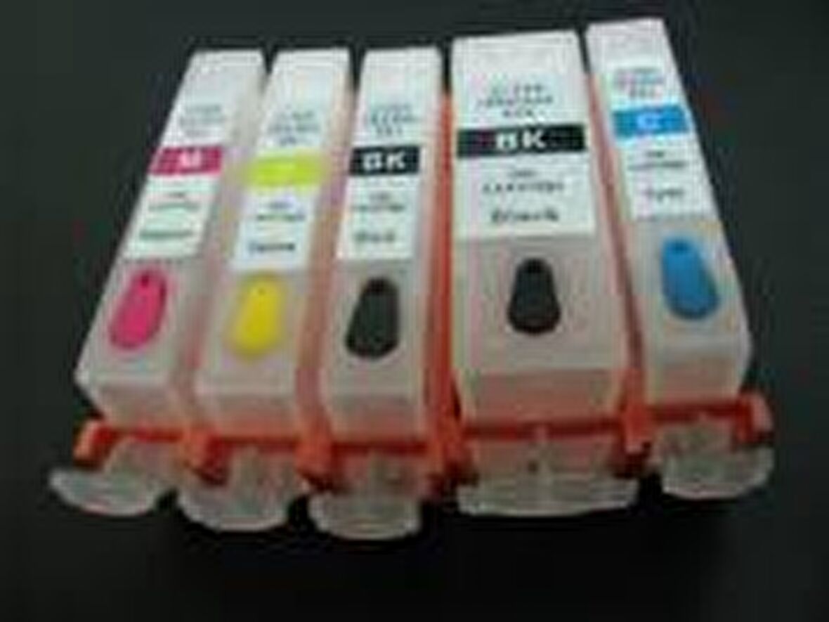 HP 364 UYUMLU Kolay Dolan Kartuş (DOLU- 5 RENK)- HP 3070A/ 5510/ 5515/ B8550/ D4560/ CN2168/ CQ5218/