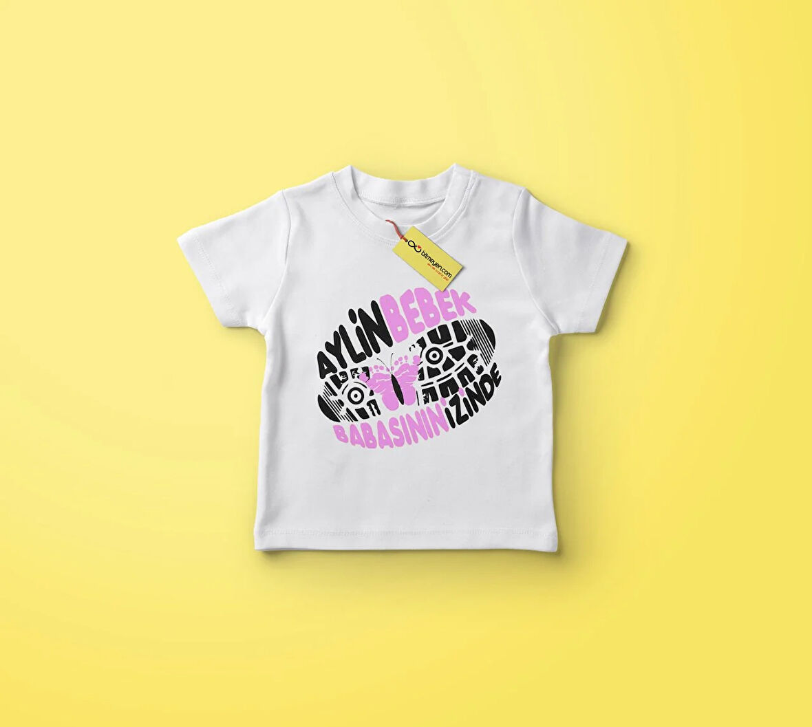 Kişiye Özel Babasının İzinde Tasarımlı Bebek & Çocuk Tişört - 2