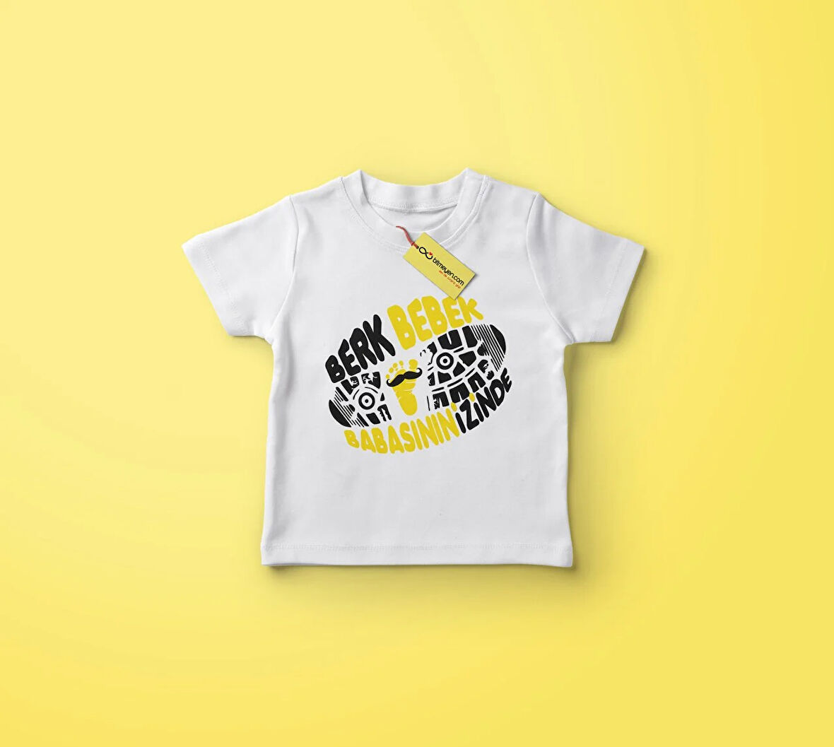 Kişiye Özel Babasının İzinde Tasarımlı Bebek & Çocuk Tişört - 1