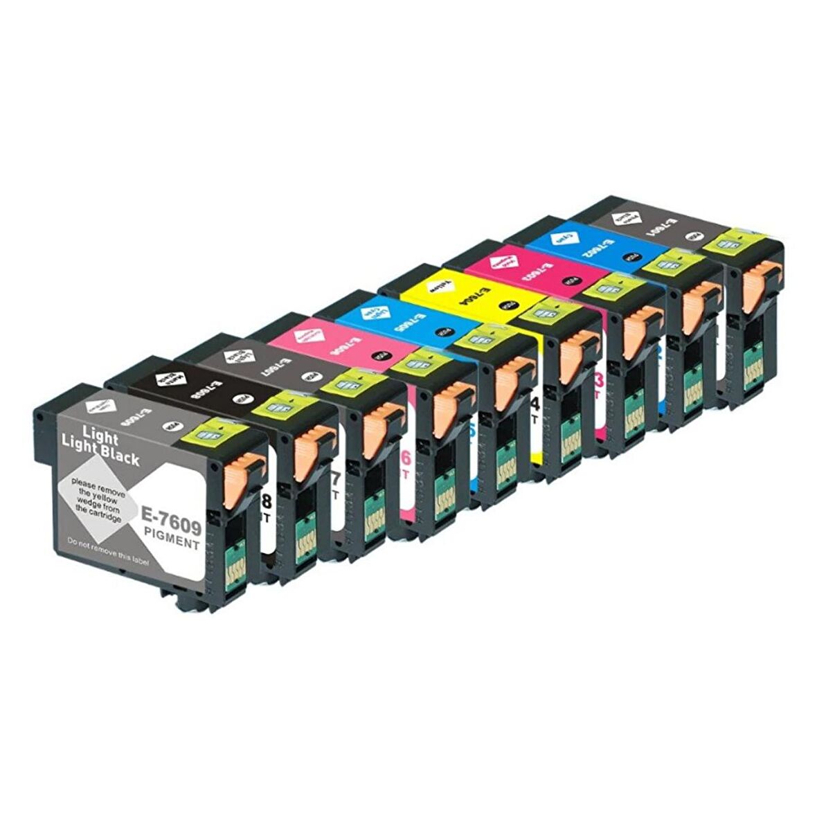 Epson T7601-7609 9 Renk Uyumlu Photoink Kartuş -Epson SureColor SC-P600